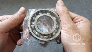 Trên tay vòng bi SKF 6206 chính hãng